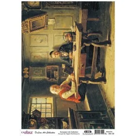 Model EL053 Deluxe Art Collection Pirinç Dekopaj 60x84cm